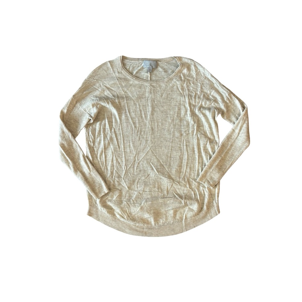 Pure Collection Superfine Cashmere‎ Tan
Marl Sweater 6